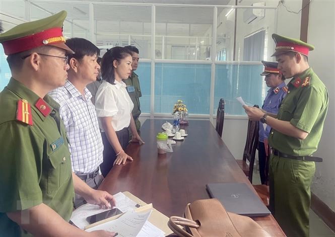 Bắt tạm giam nữ chủ tịch HĐQT công ty đăng kiểm xe cơ giới ở Phú Yên