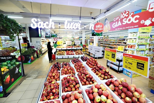 Tổng mức bán lẻ hàng hóa và doanh thu dịch vụ tiêu dùng 6 tháng đầu năm 2023 tăng 10,9%