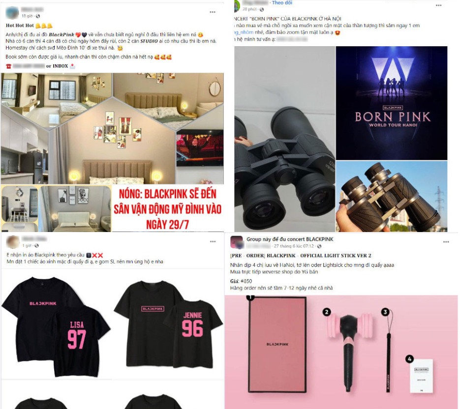 Cảnh giác với các dịch vụ ăn theo concert BlackPink