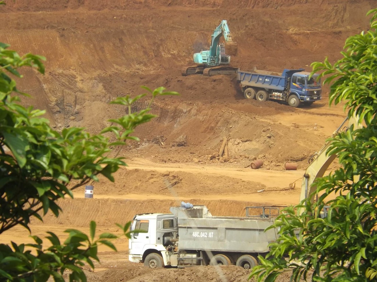 Vi phạm khai thác khoáng sản, CTCP Thắng Đạt bị xử phạt hơn nửa tỷ