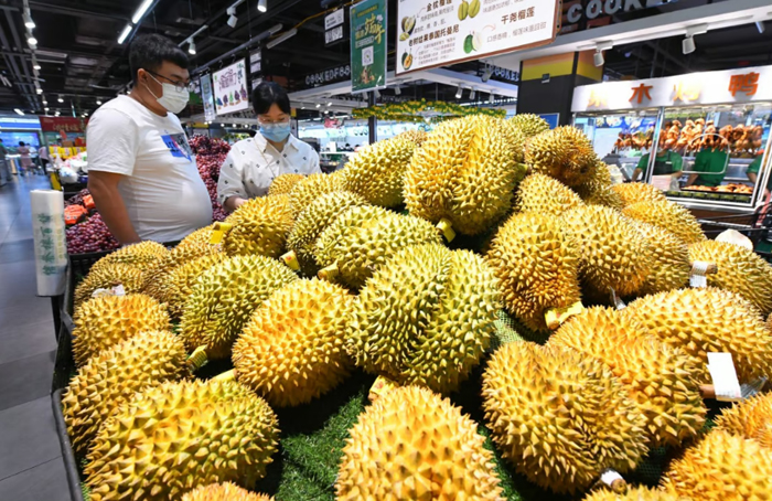 Sầu riêng trở thành vua trái cây tại Trung Quốc