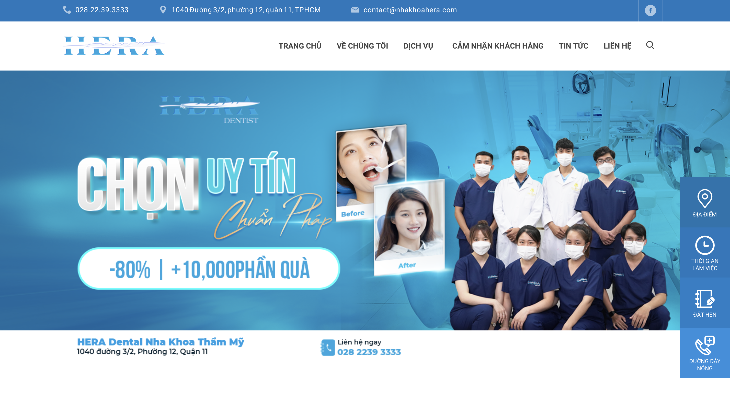 Phòng khám chuyên khoa Răng Hàm Mặt Hera bị xử phạt và đình chỉ hoạt động 18 tháng