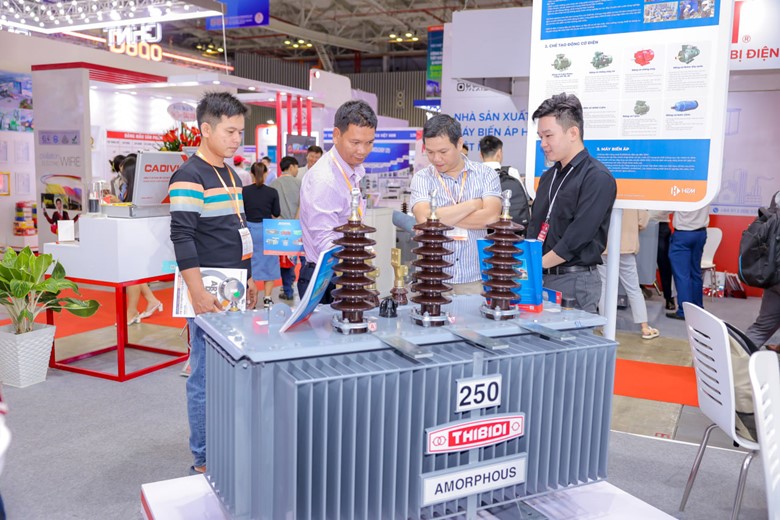 Gian hàng của GELEX Electric tại triển lãm ETE  Enertec Expo 2023 hút khách tham quan