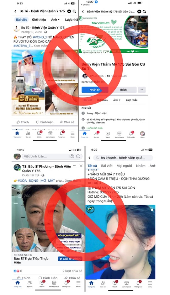 Mạo danh bác sĩ, thương hiệu Bệnh viện Quân y 175 để lừa đảo, trục lợi