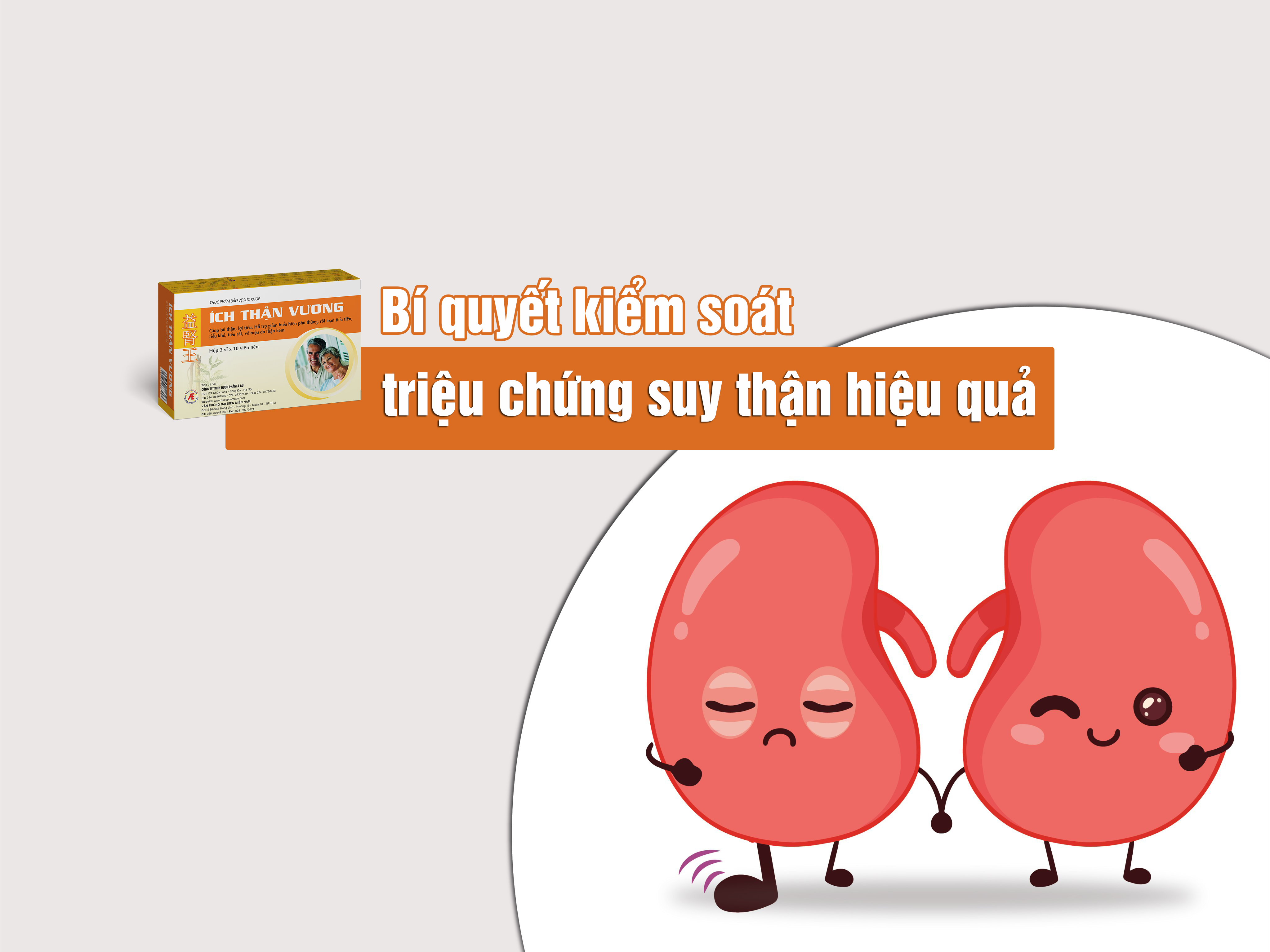 Ích Thận Vương - Bí quyết kiểm soát triệu chứng suy thận hiệu quả