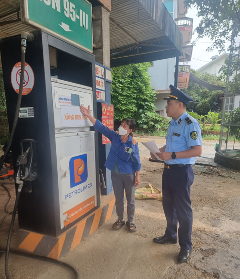 Phú Thọ Xử phạt 25 triệu đồng đối với doanh nghiệp vi phạm quy định về điều kiện kinh doanh xăng dầu