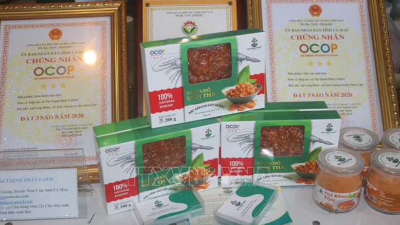 Cà Mau phát triển sản phẩm OCOP gắn với các hợp tác xã nông nghiệp