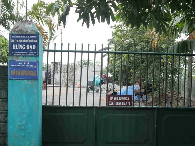 Công ty CP Phát triển nước sạch Hưng Đạo cấp nước sạch không đạt tiêu chuẩn