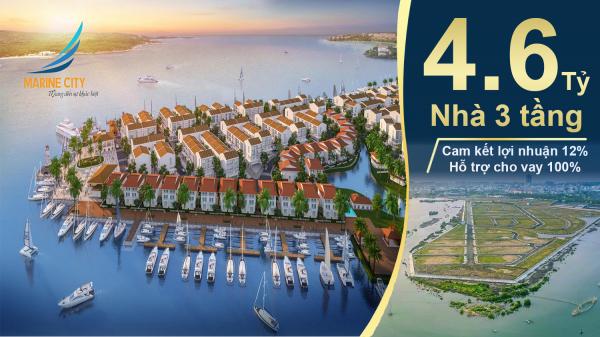 Nhiều vi phạm, chủ dự án phố biển Marine City bị phạt hơn 1 tỷ đồng