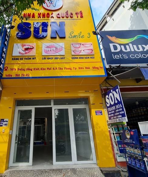 Đồng Nai Xử phạt và đình chỉ hoạt động Nha khoa SUN