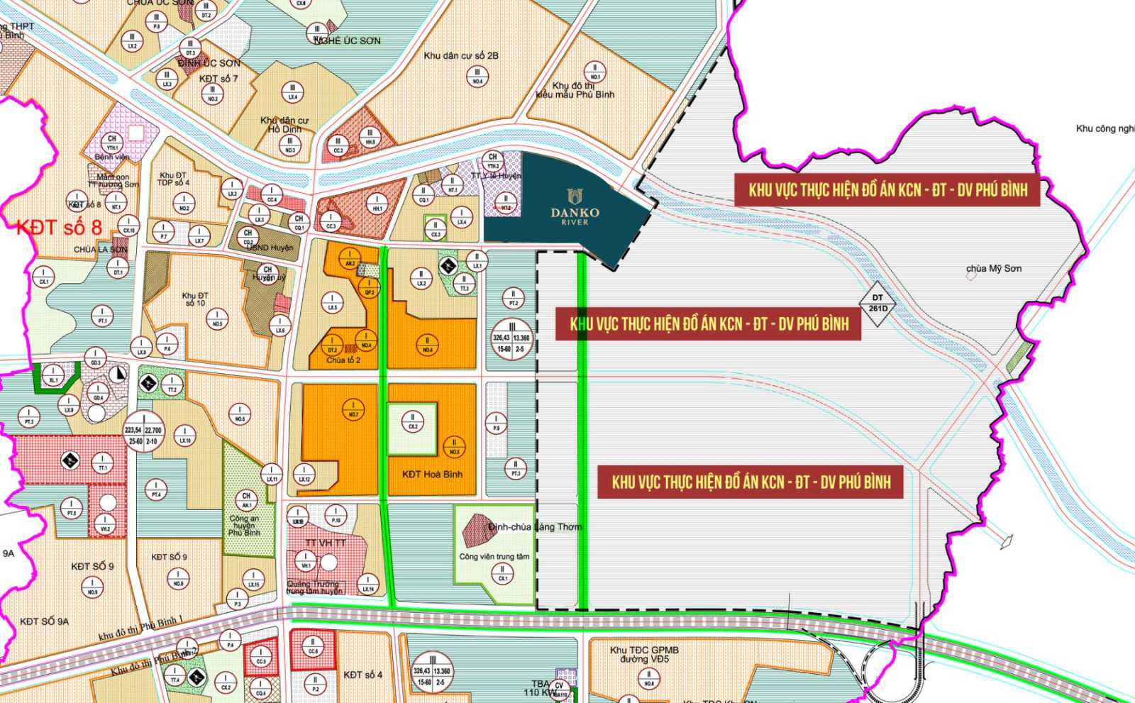 Phú Bình – Tiềm năng mạnh mẽ thu hút đầu tư bất động sản