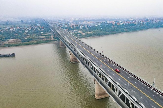 Hà Nội cấm phương tiện lưu thông qua cầu Thăng Long trong 3 đêm