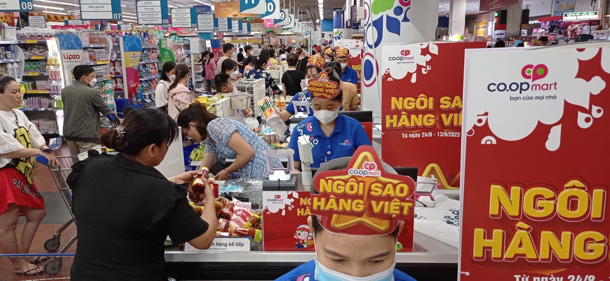 Co.opmart, Co.opxtra tăng lượng hàng, tăng khuyến mãi mừng Quốc khánh 29