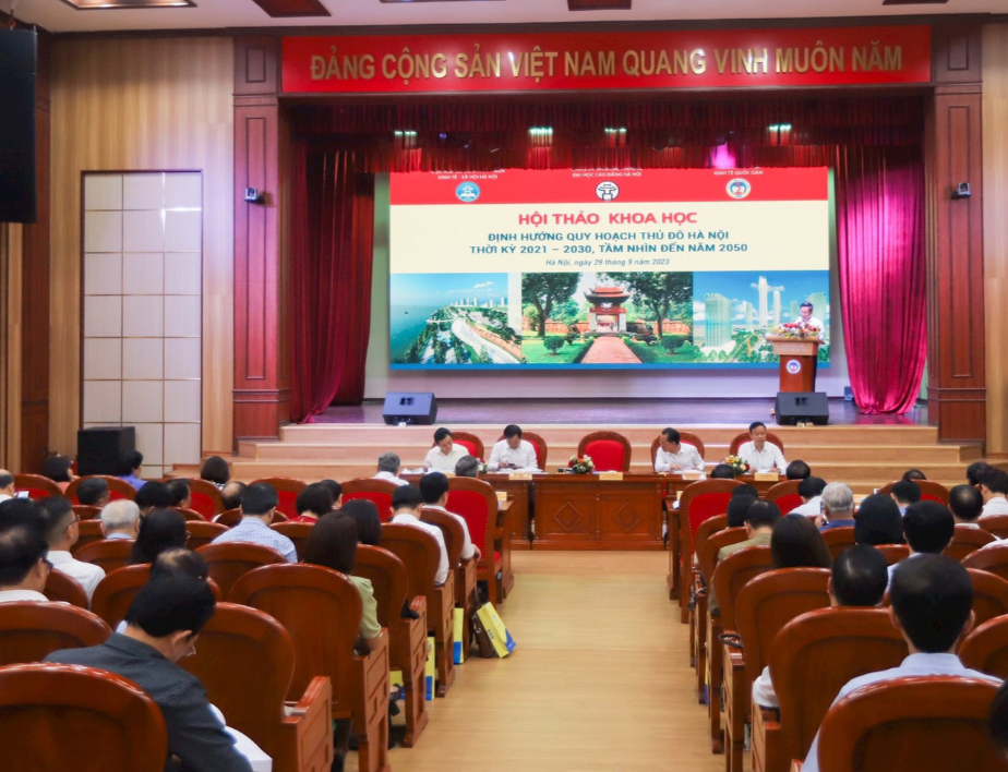 Hà Nội Tổ chức Hội thảo khoa học “Định hướng Quy hoạch Thủ đô Hà Nội thời kỳ 2021-2030, tầm nhìn đến năm 2050”