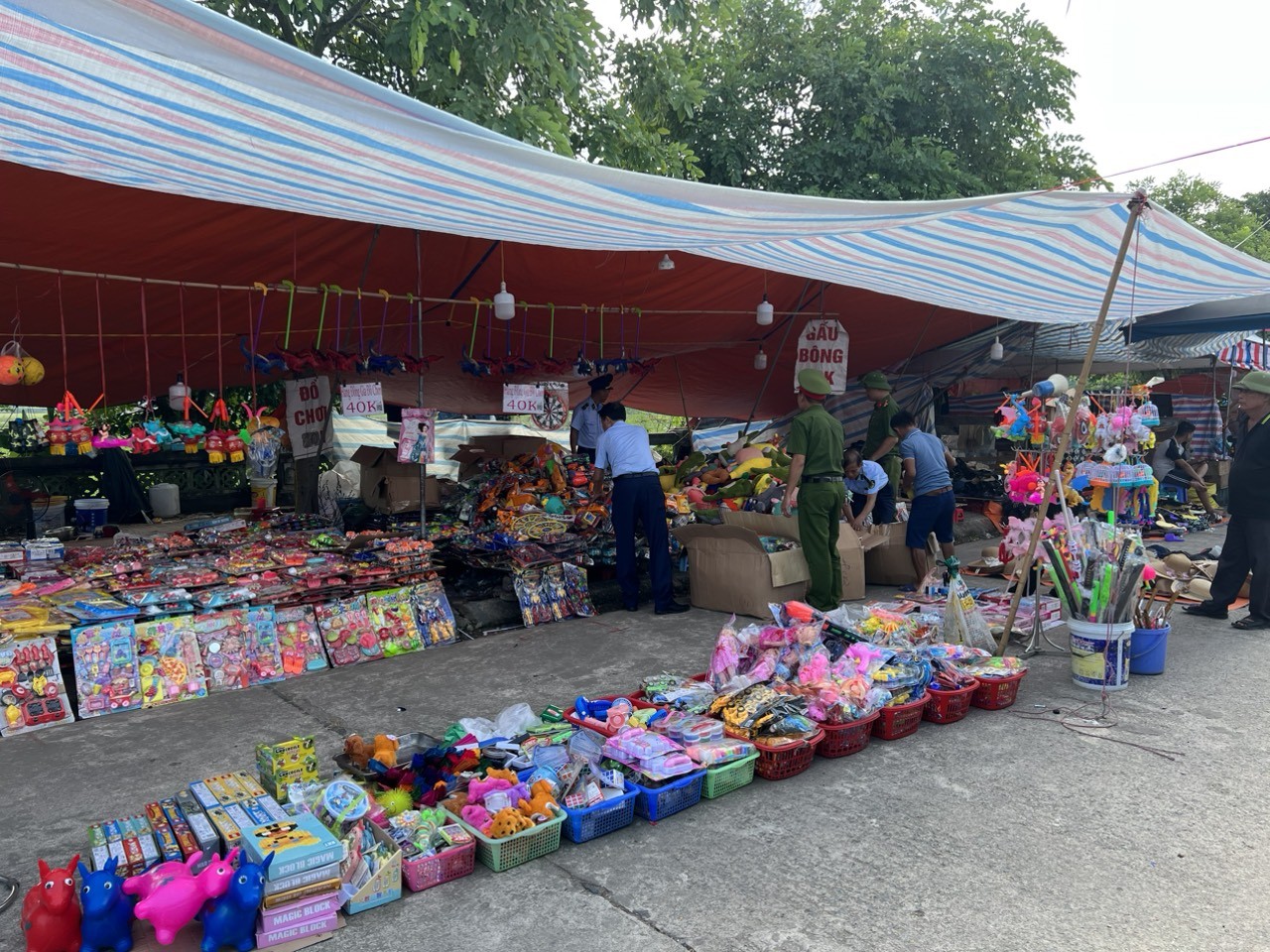 Hải Dương thu giữ gần 600 đồ chơi trẻ em không rõ nguồn gốc xuất xứ