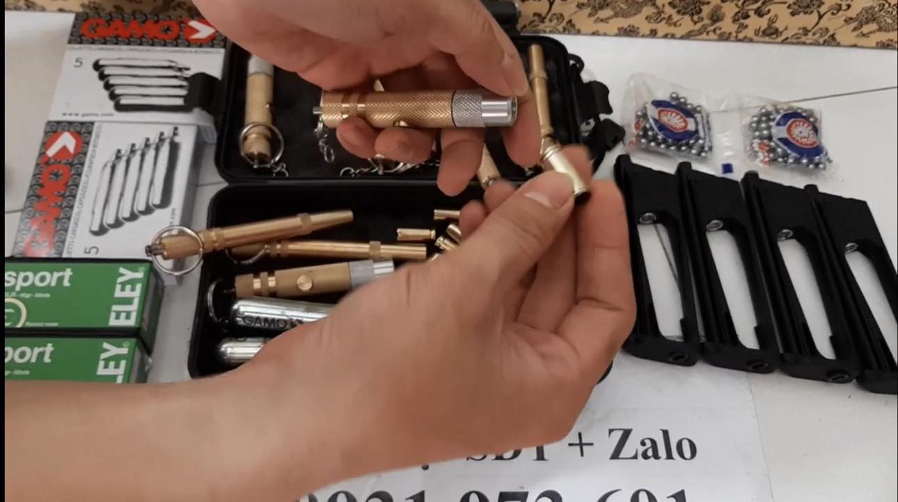 Súng bút tự chế ngang nhiên bán công khai trên chợ mạng