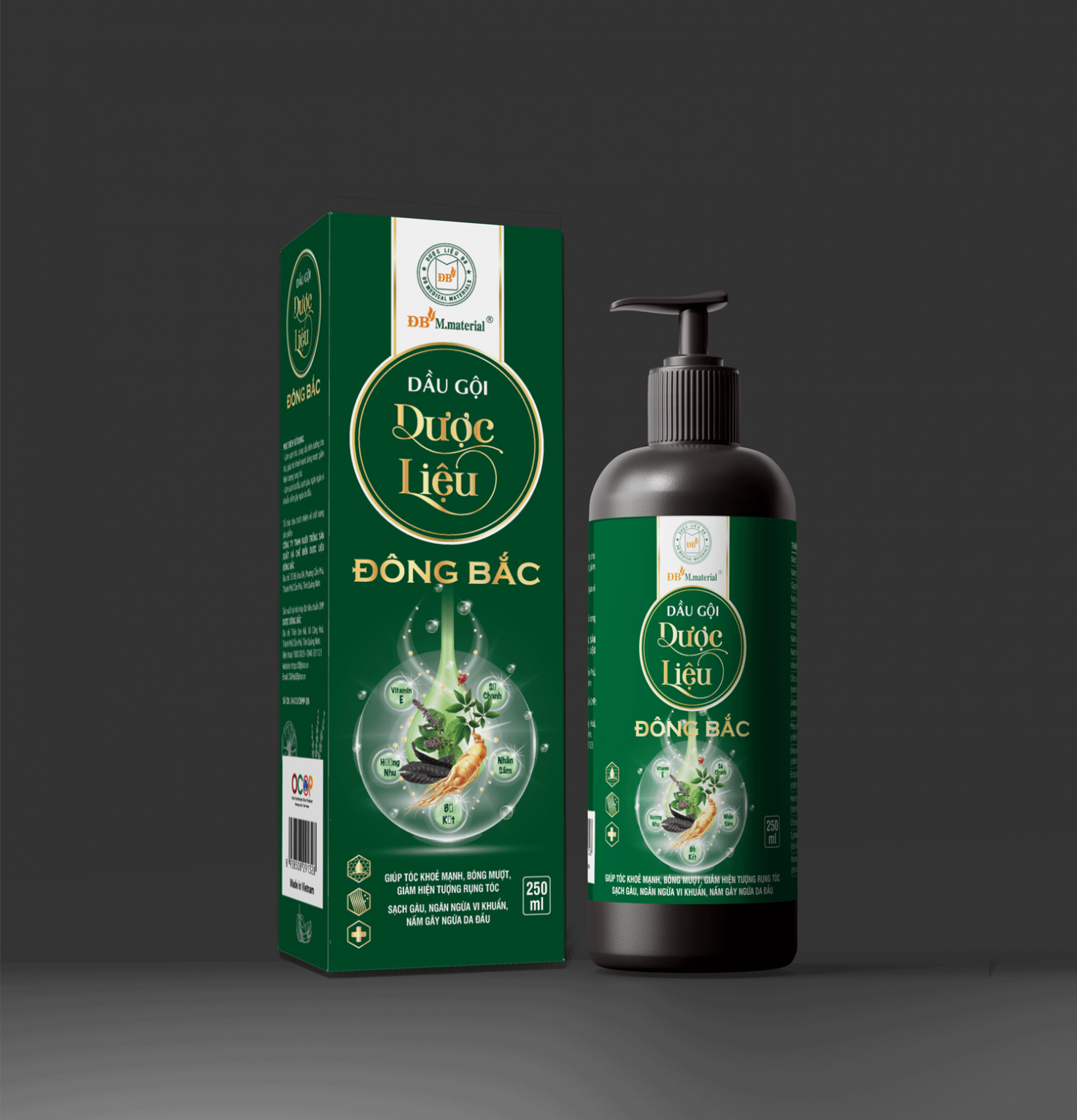 Đình chỉ lưu hành và thu hồi lô sản phẩm Dầu gội dược liệu Đông Bắc kém chất lượng