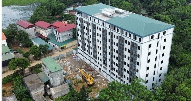 Thạch Thất (Hà Nội) Xem xét tạm đình chỉ 3 chủ tịch xã vụ chung cư mini xây vượt phép