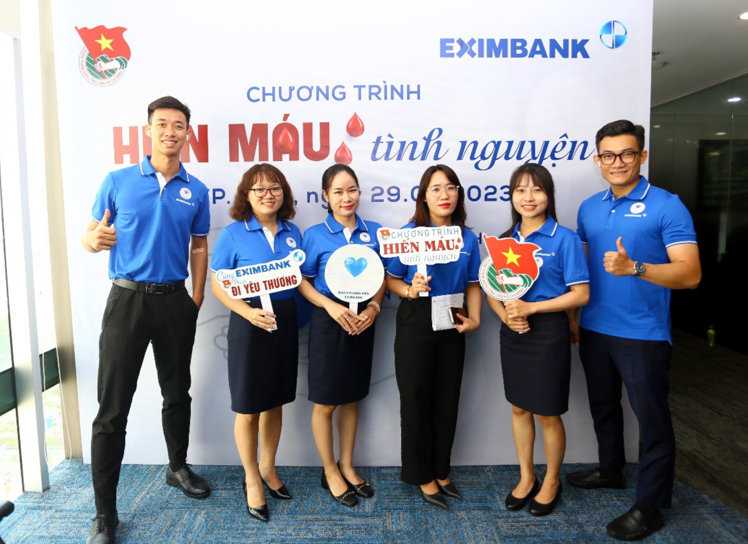 Eximbank tổ chức ngày hội hiến máu vì cộng đồng năm 2023