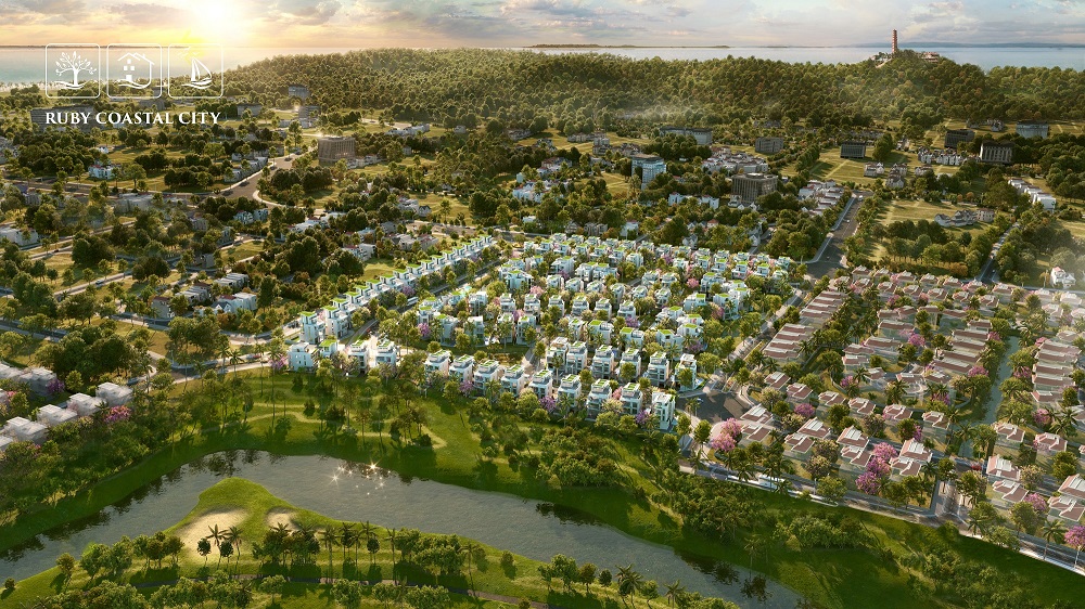 Tận mắt trải nghiệm không gian Sea-golf villas Pearl Island đẳng cấp