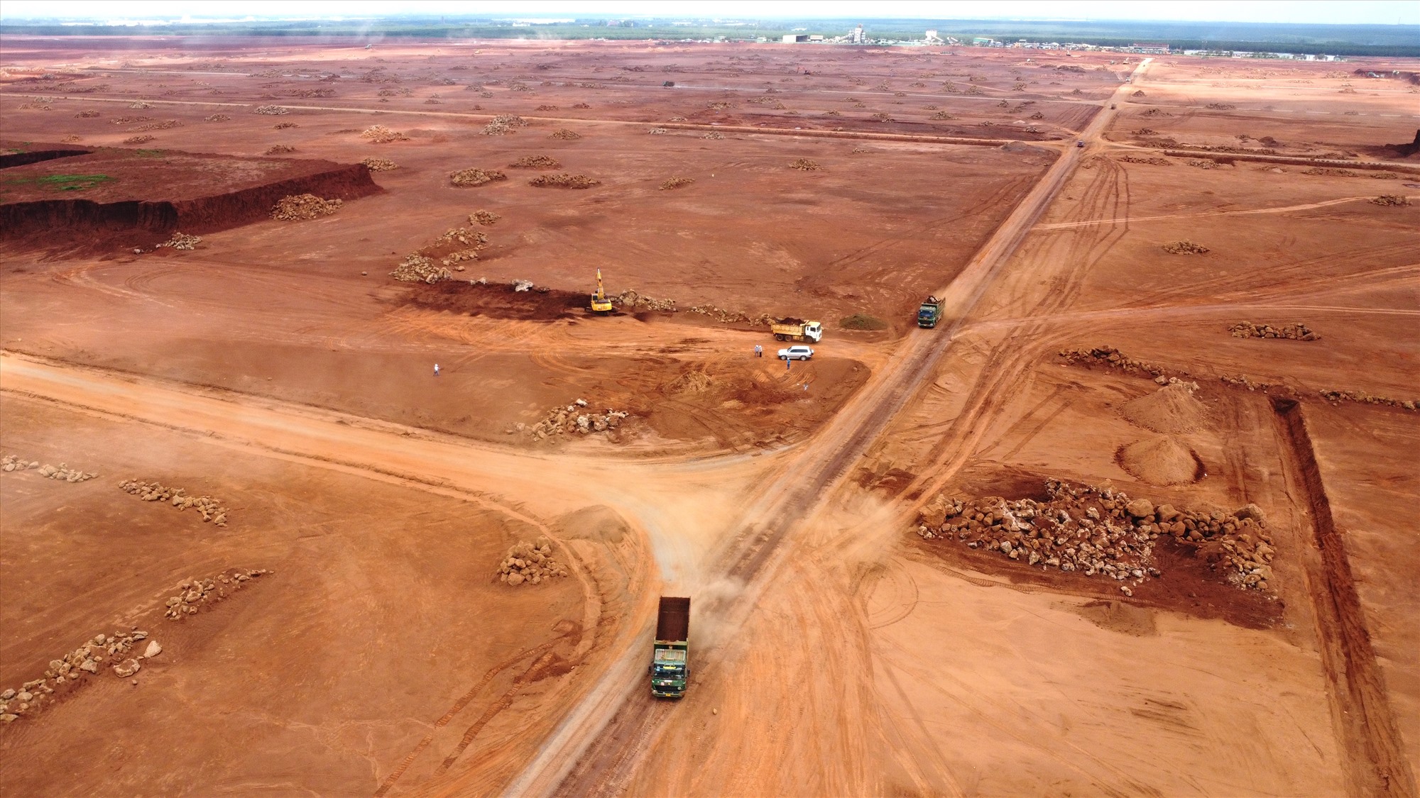 Đã bàn giao xong mặt bằng sạch để thi công sân bay Long Thành giai đoạn 1