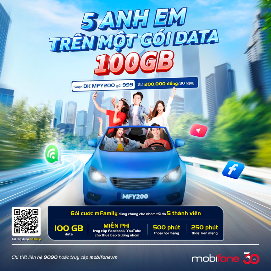 Kết nối gia đình, bạn bè dễ dàng với mFamily của MobiFone