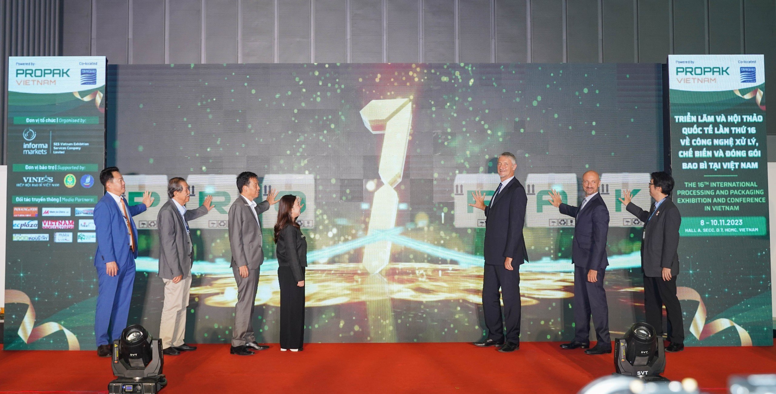 Hơn 400 doanh nghiệp tham gia triển lãm quốc tế về công nghệ xử lý, đóng gói bao bì tại Việt Nam