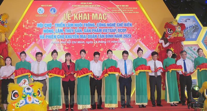 Có 200 gian hàng trưng bày tại Hội chợ - triển lãm nuôi trồng, công nghệ chế biến nông, lâm, thủy sản, sản phẩm VietGAP, OCOP