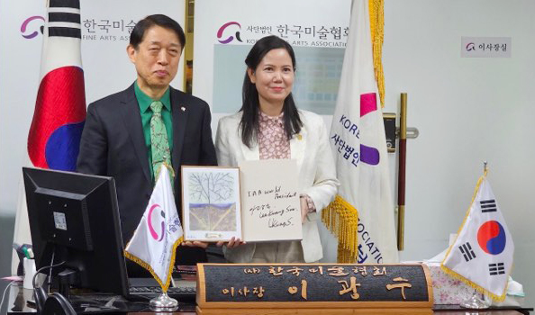 Kỳ vọng kết nối hoạ sỹ Việt Nam với Hiệp hội nghệ thuật quốc tế