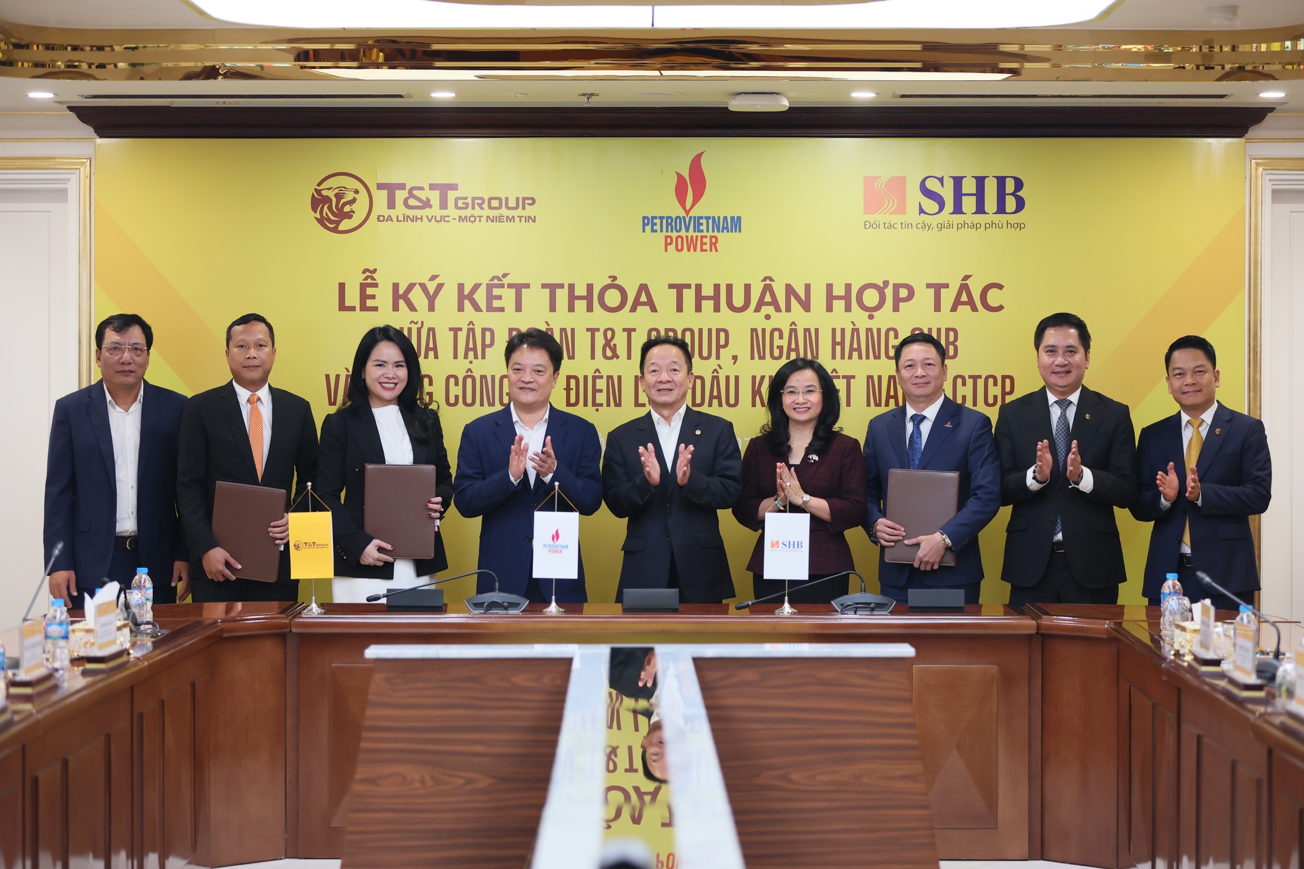 TT Group, SHB và PV Power ký kết thỏa thuận hợp tác toàn diện