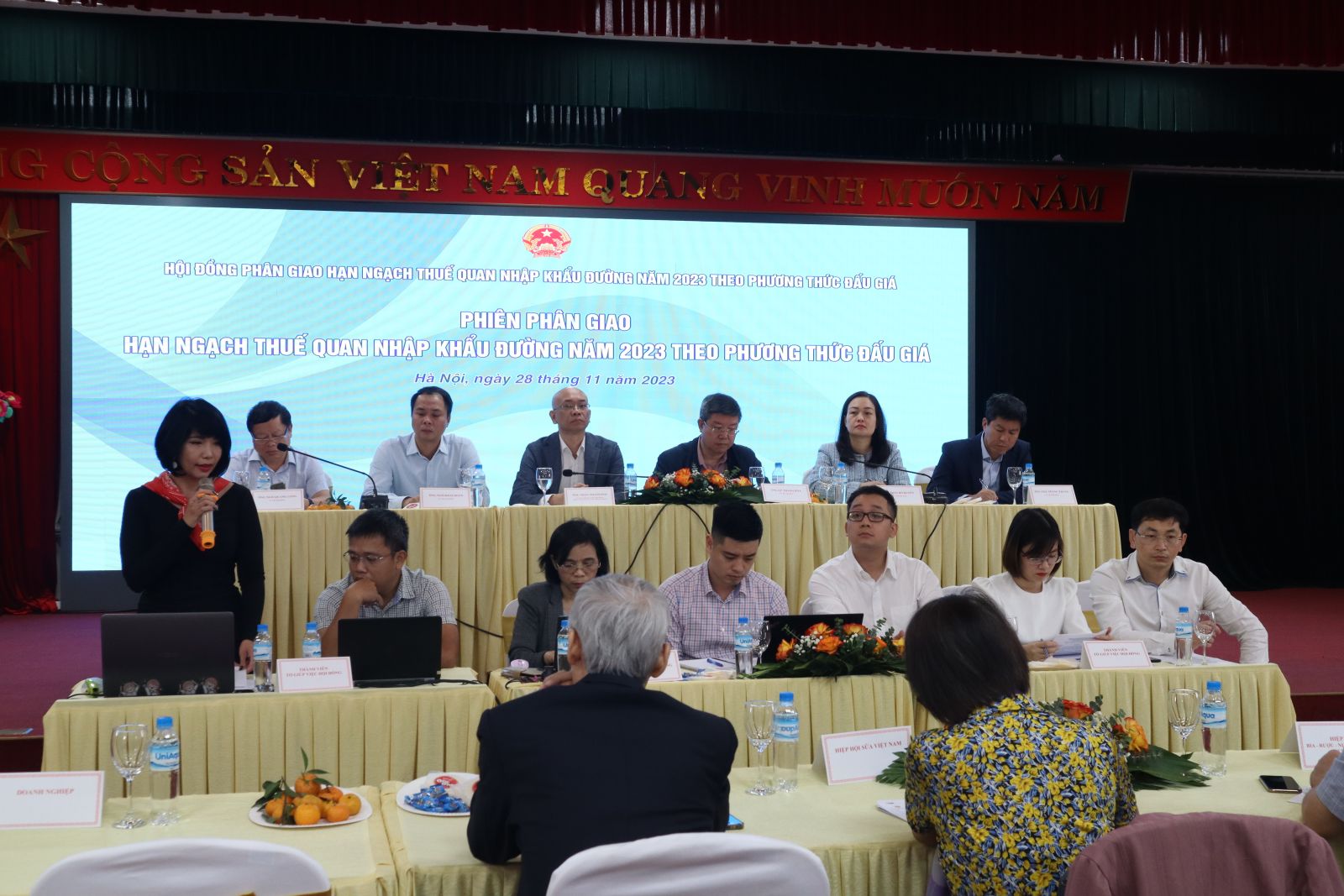 Kết quả đấu giá hạn ngạch thuế quan nhập khẩu đường năm 2023