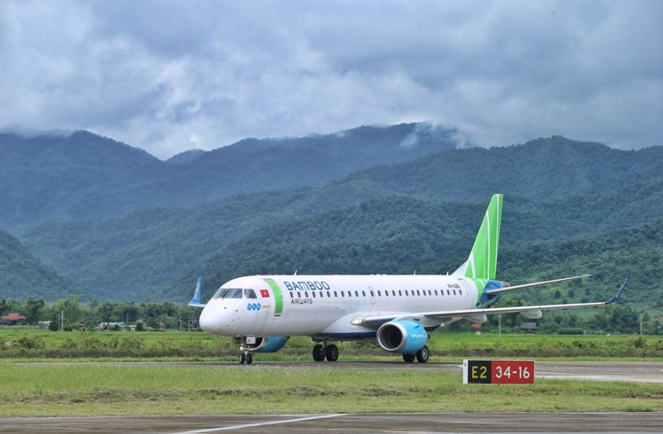 Cảng hàng không Điện Biên chính thức khai thác trở lại