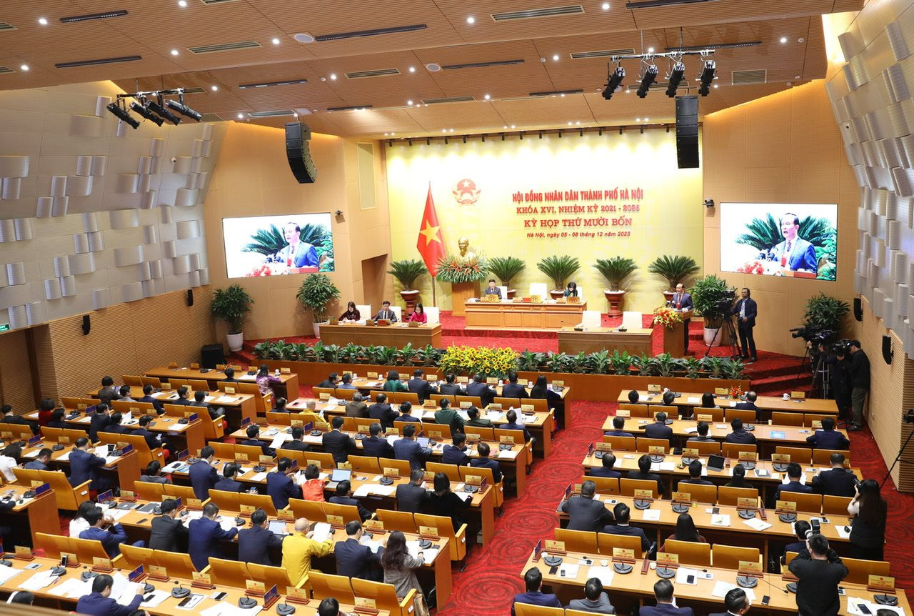 Khai mạc kỳ họp thứ mười bốn, HĐND thành phố Hà Nội khóa XVI