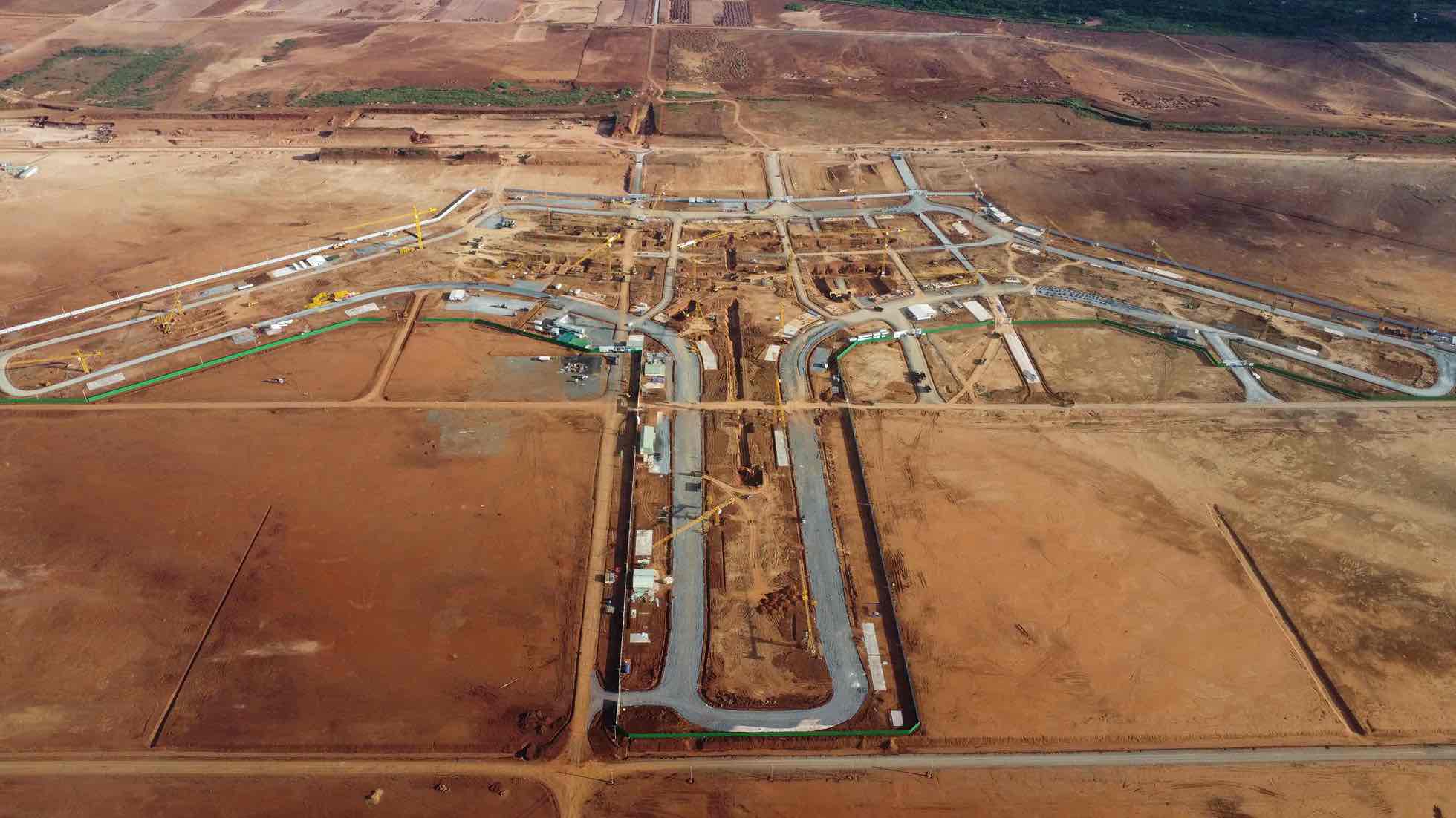 ACV chốt tiến độ chi tiết các gói thầu xây lắp Dự án sân bay Long Thành