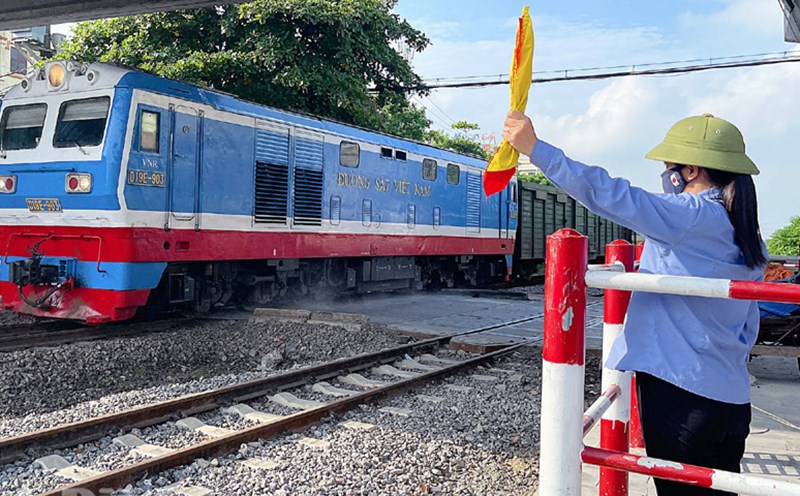 Đường sắt tăng cường tàu chạy dịp tết Dương lịch 2024