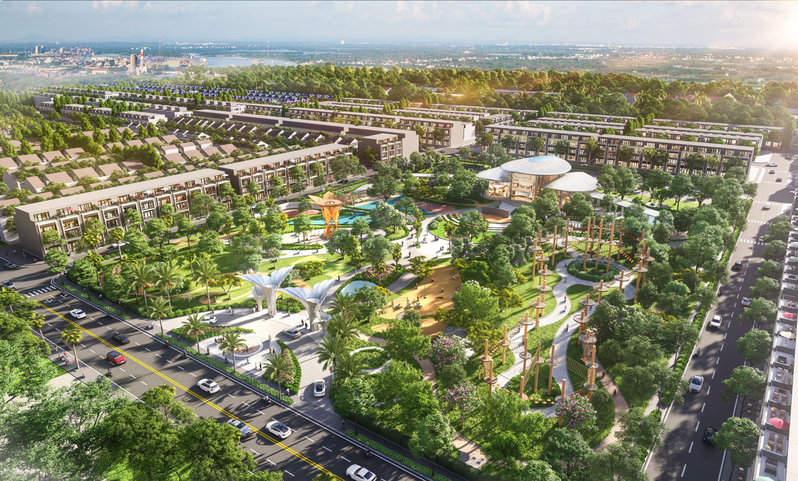 Môi trường sống đem lại sự cân bằng cho gia đình “công dân toàn cầu”