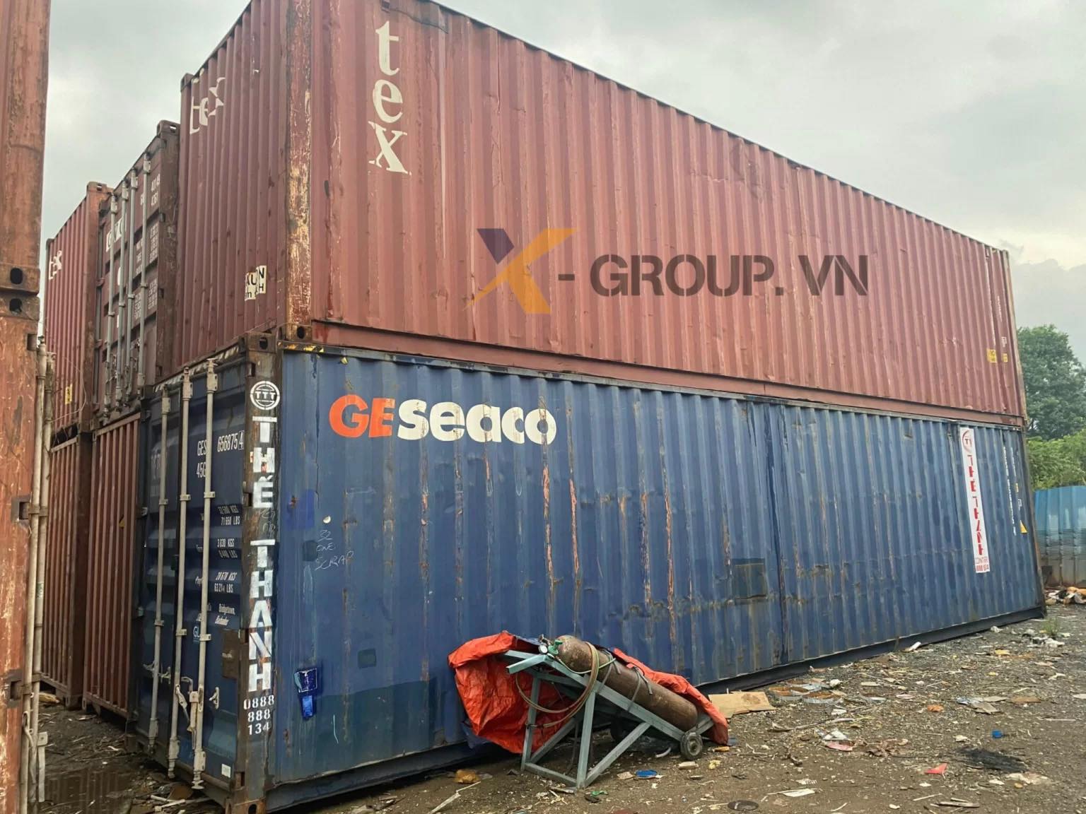 Rộ chiêu lừa đảo mới Rao bán conteiner cũ rồi chiếm đoạt tiền cọc