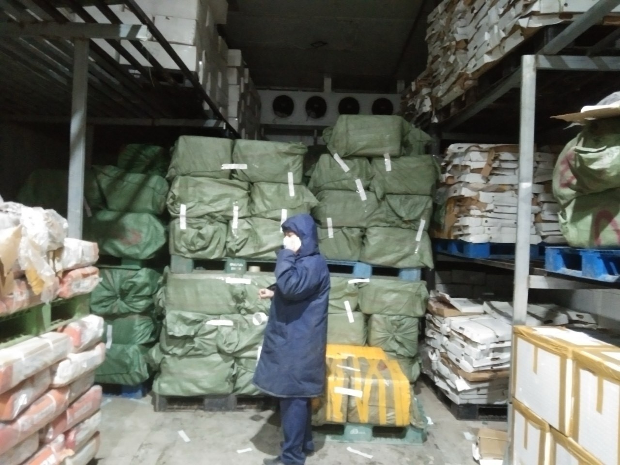 Phát hiện gần 25 tấn nội tạng động vật đông lạnh không nguồn gốc xuất xứ tại Công ty TNHH DECQB LOGISTICS