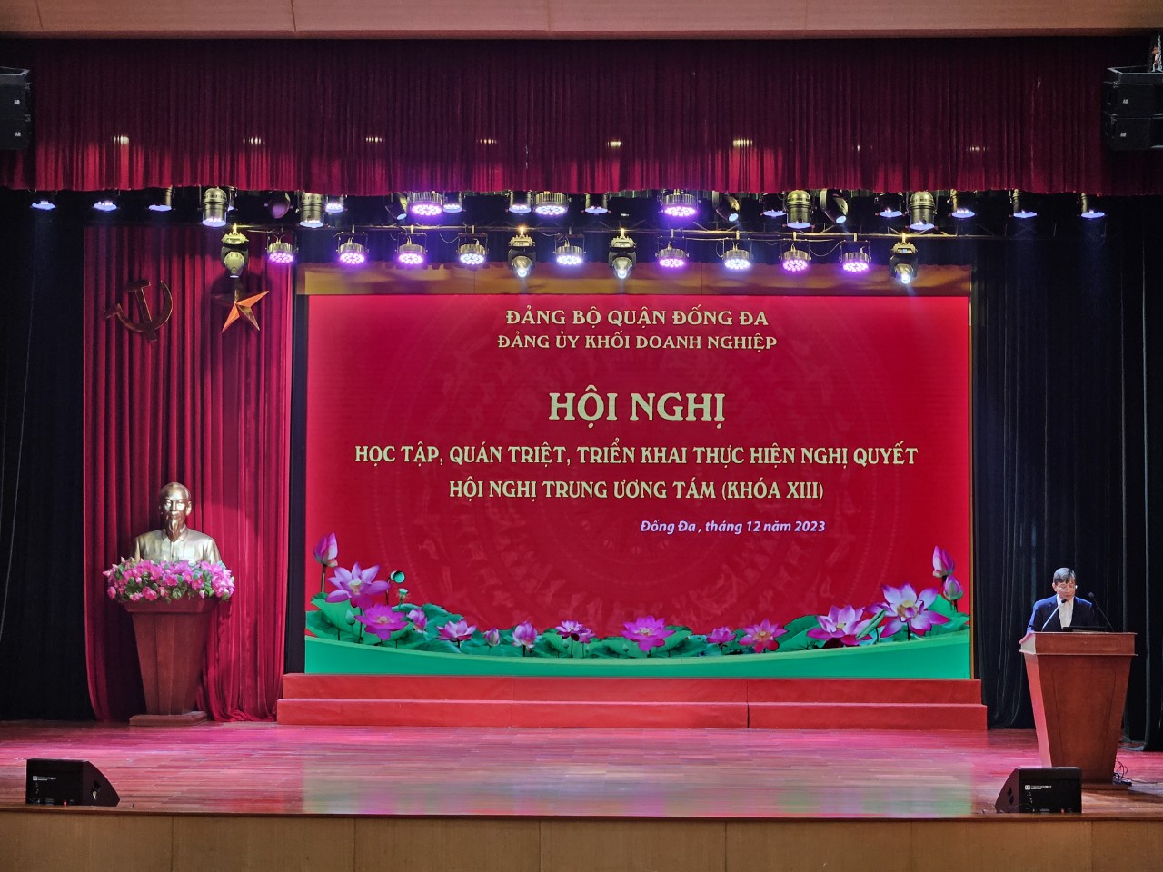 Đảng ủy Khối DN quận Đống Đa tổng kết công tác xây dựng Đảng năm 2023 triển khai nhiệm vụ trọng tâm năm 2024