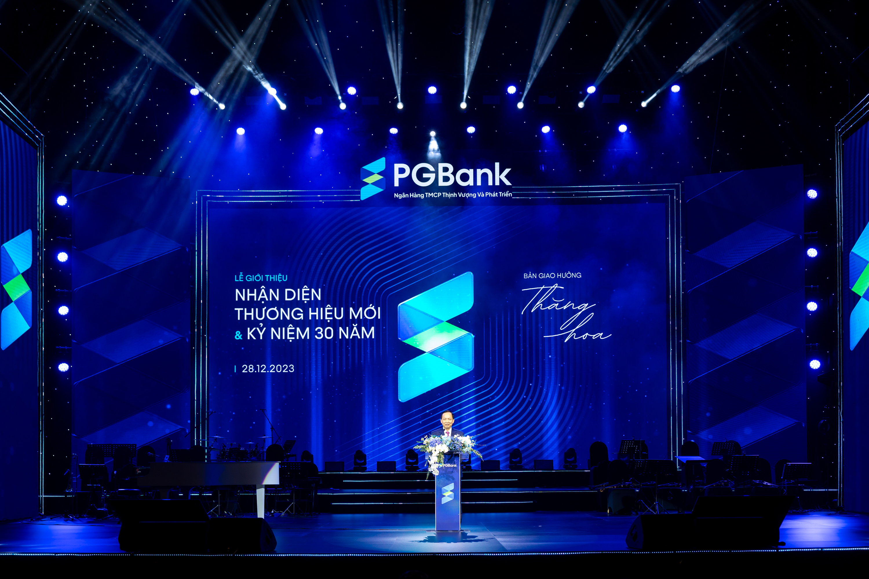 PGBank tổ chức đêm nhạc kỷ niệm 30 năm và ra mắt nhận diện thương hiệu mới “Bản giao hưởng thăng hoa”