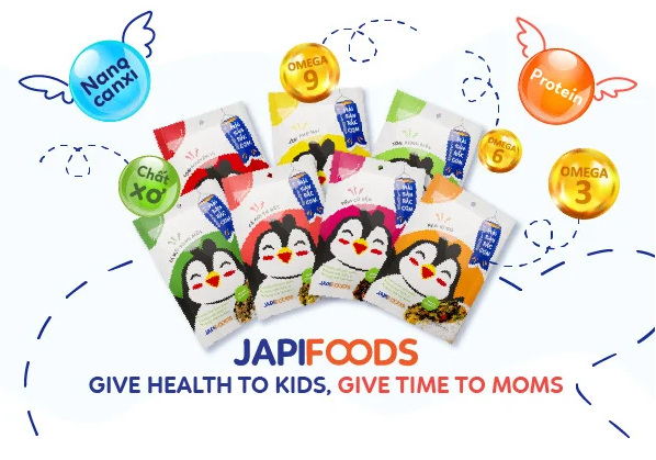 Lần đầu tiên xuất hiện tại Việt Nam sản phẩm rắc cơm từ hải sản tươi và rau củ