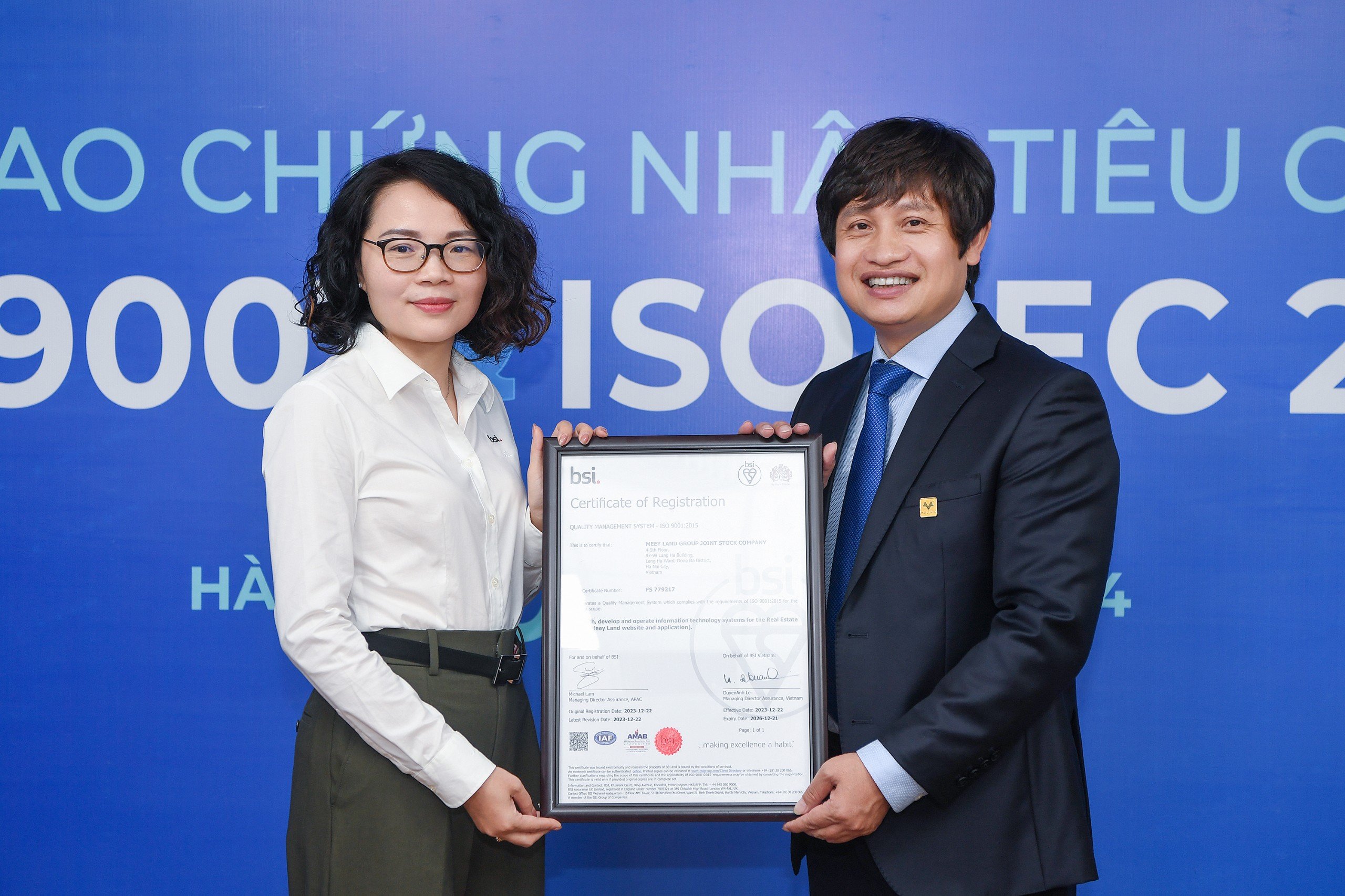 Hai tiêu chuẩn ISO Meey Group vừa đạt được quan trọng thế nào đối với doanh nghiệp