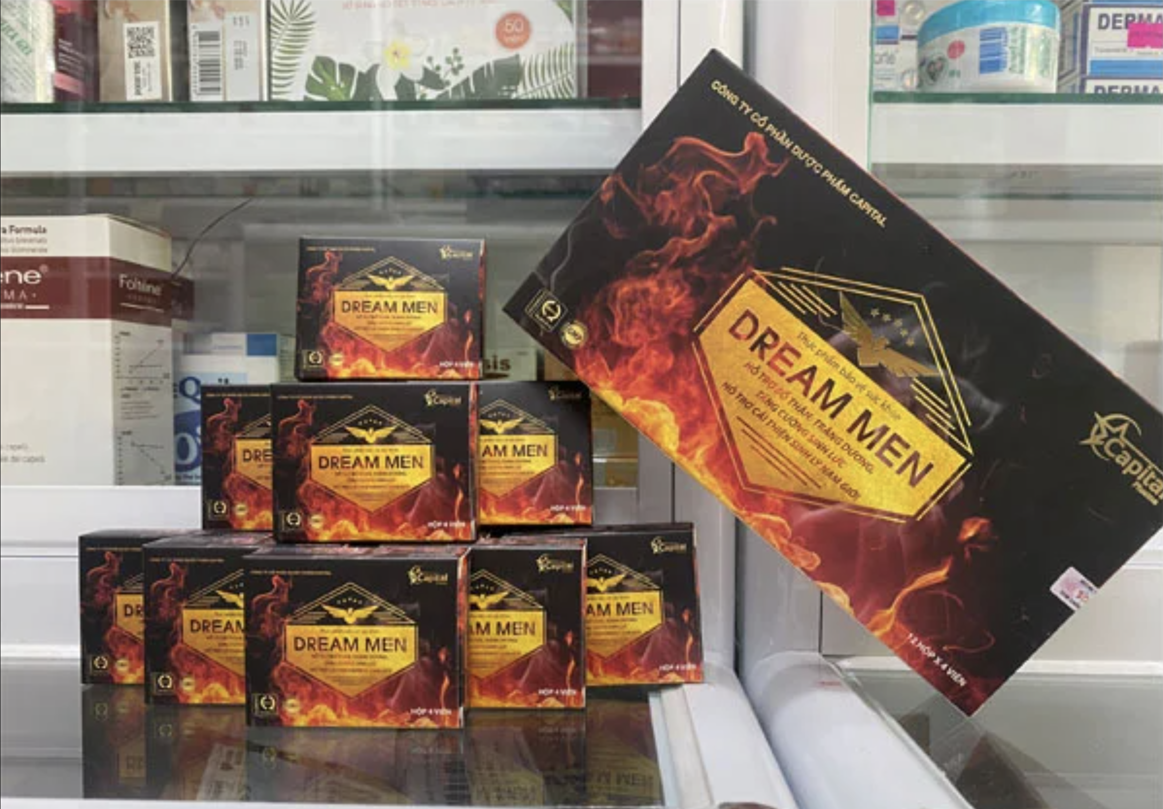 Tạm dừng lưu thông thực phẩm BVSK DREAM MEN của Công ty  Dược phẩm Capital