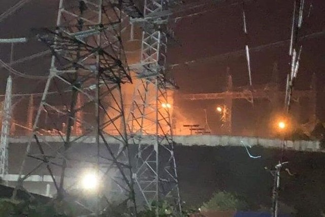 EVNNPT thông tin về sự cố tại trạm biến áp 500kV Hòa Bình