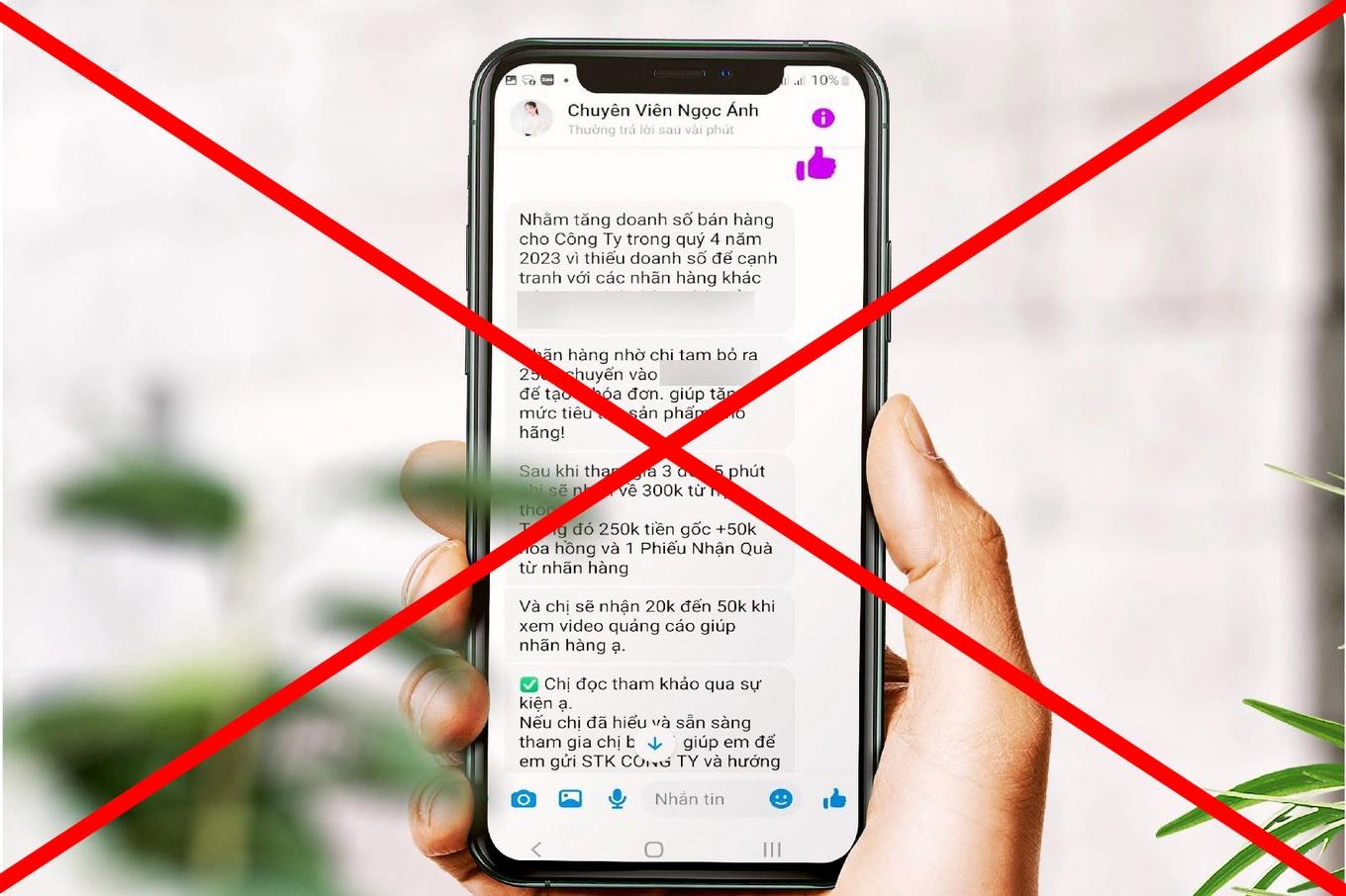 Cảnh giác bẫy quà tặng 0 đồng dịp cận Tết