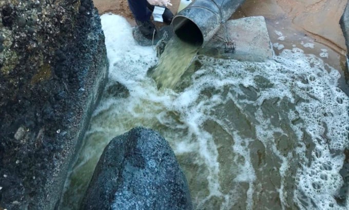 Vĩnh Phúc Công ty chuyên về xử lý chất thải xả thải vượt quy chuẩn bị xử phạt hơn 1,3 tỷ đồng