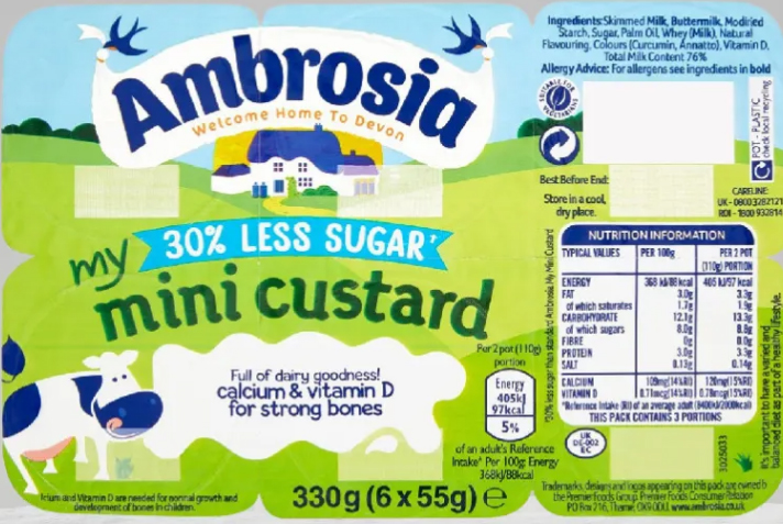 Sau cảnh báo, nhiều cơ sở bán lẻ đã ngừng bán váng sữa của Công ty Premier Foods