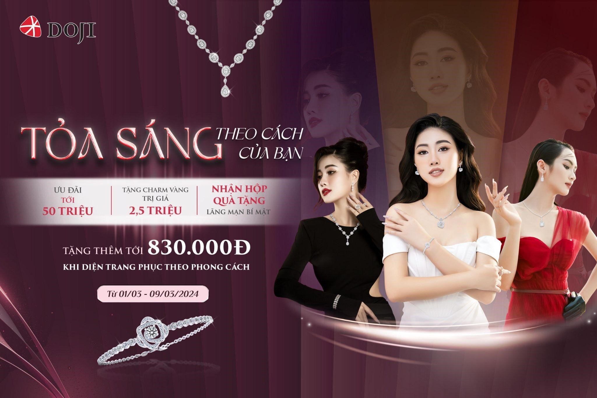 Có hẹn với DOJI “nhập tiệc” đa sắc để tỏa sáng ngày 83