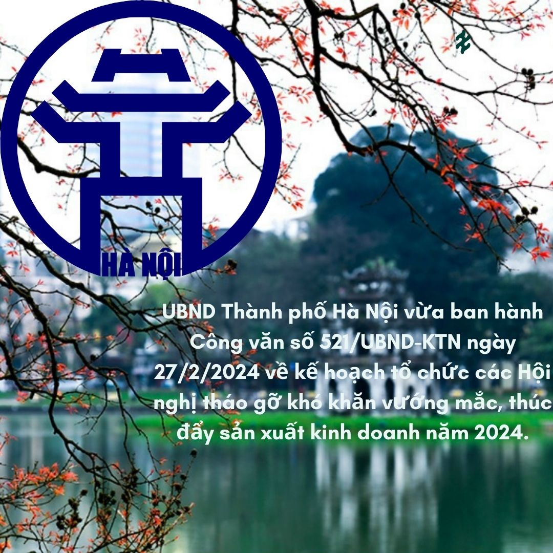 Hà Nội Kế hoạch tổ chức Hội nghị tháo gỡ khó khăn, thúc đẩy sản xuất