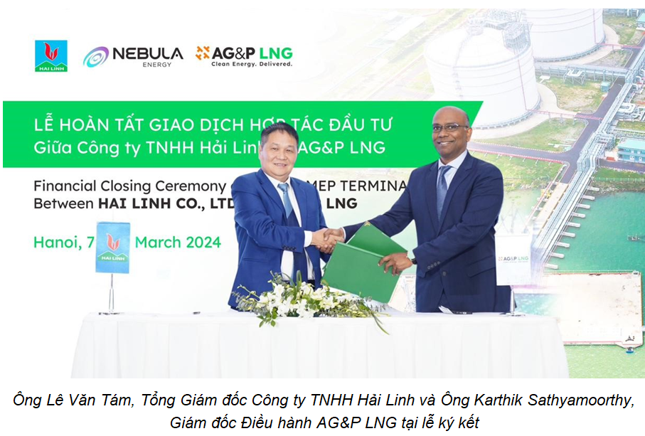 AGP LNG mua 49% cổ phần kho cảng LNG Cái Mép
